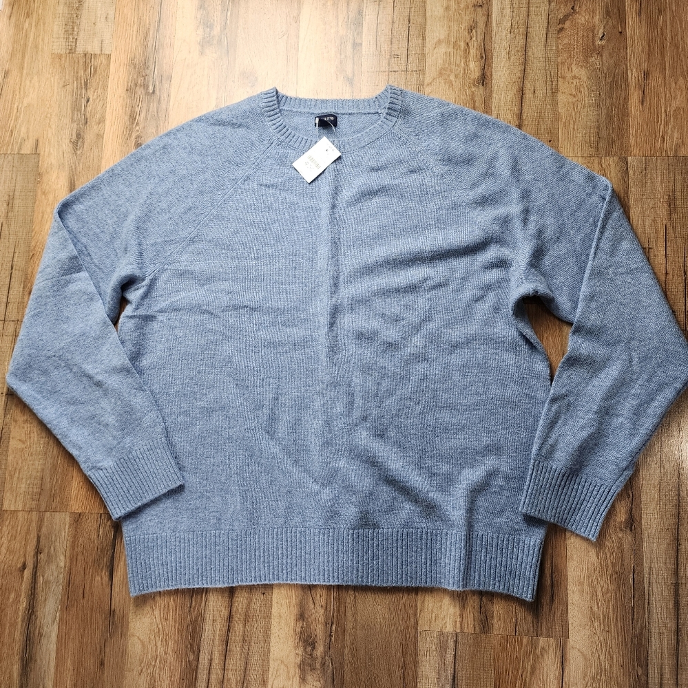 ❗️NWT❗️Men's J.Crew Supersoft Lambswool-blend Crewneck Sweater Size XXL